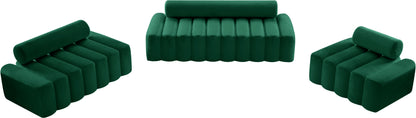 Swanson Green Velvet Loveseat L