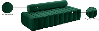 Swanson Green Velvet Sofa S