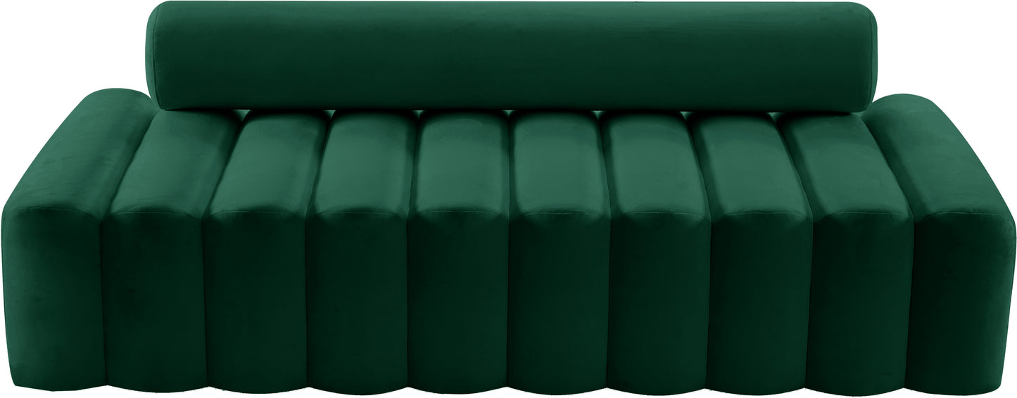 swanson green velvet sofa s