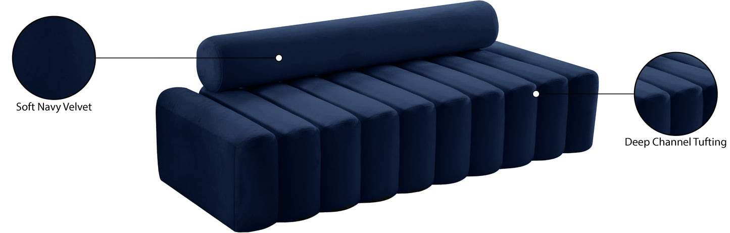 swanson navy velvet sofa s