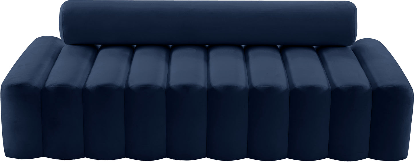 swanson navy velvet sofa s