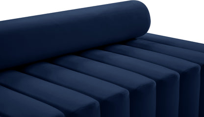 Swanson Navy Velvet Sofa S