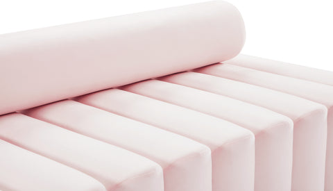 Swanson Pink Velvet Loveseat L