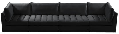 Acadia Black Velvet Modular Sofa S140