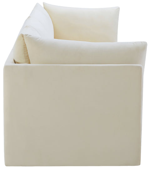 Acadia Cream Velvet Modular Sofa S140