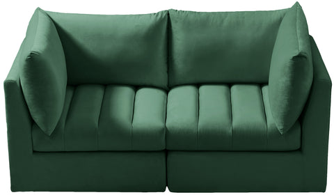 Acadia Green Velvet Modular Sofa S66
