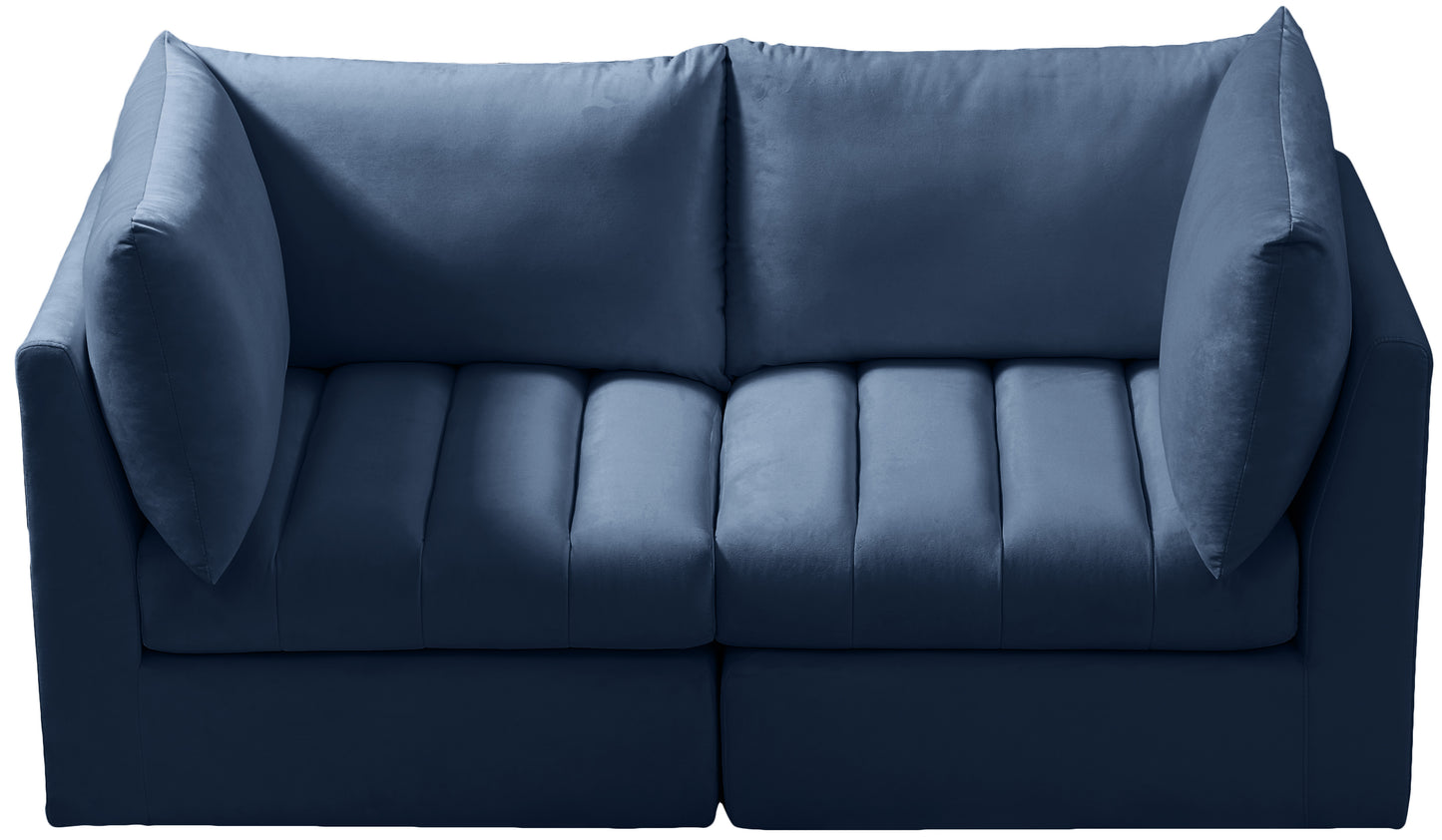 acadia navy velvet modular sofa s66