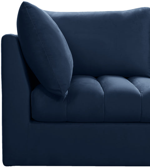 Acadia Navy Velvet Modular Sectional Sec6A