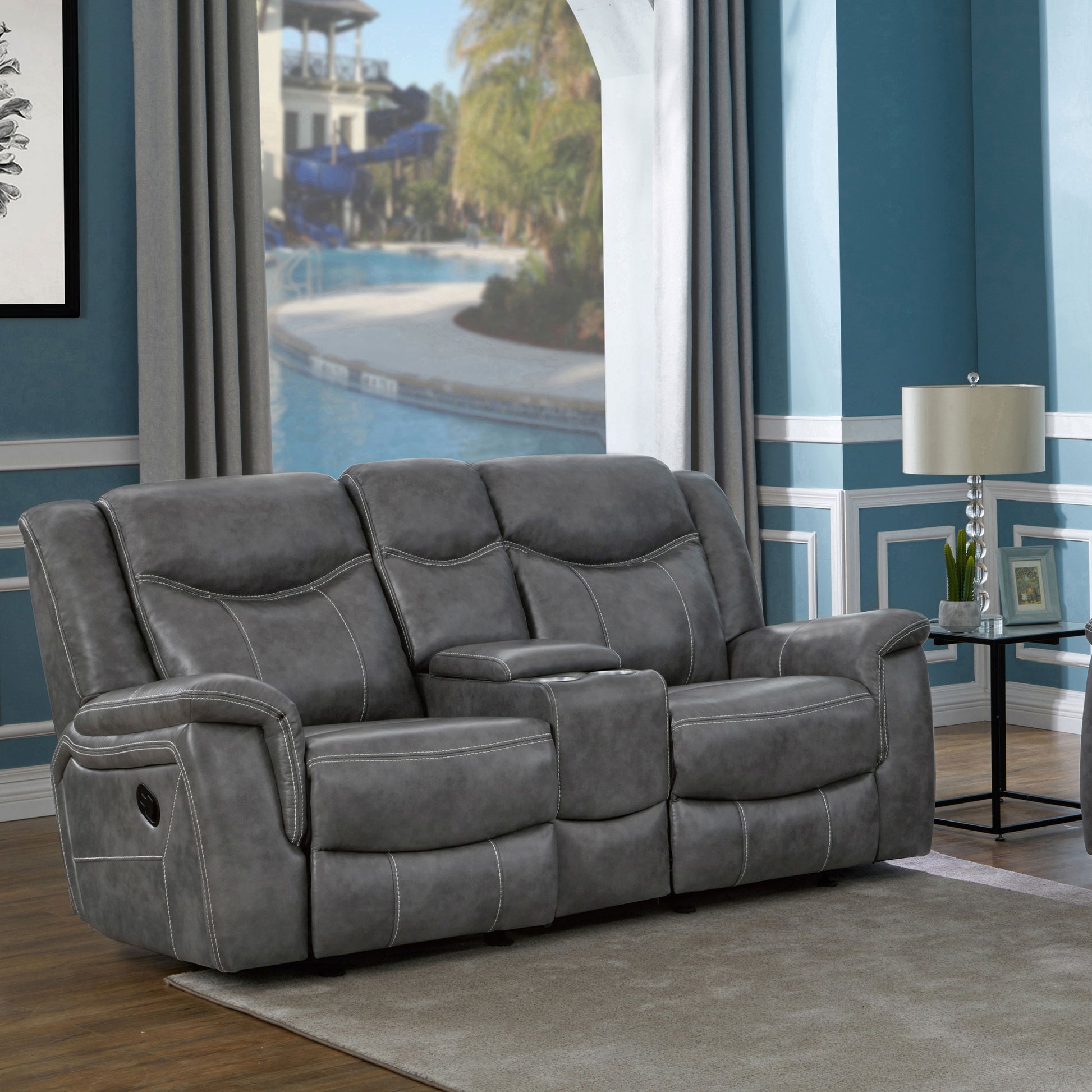 Glider Loveseat