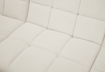 Destiny Cream Velvet Modular Sofa S128