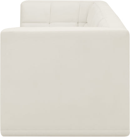 Destiny Cream Velvet Modular Sofa S128