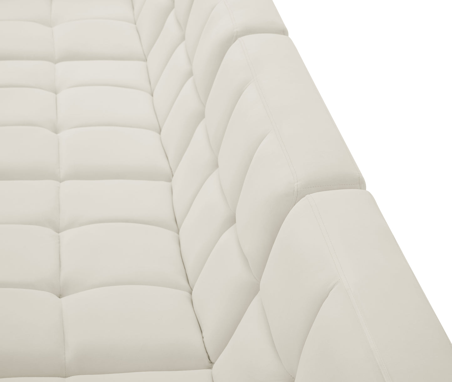 destiny cream velvet modular sofa s128