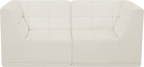 Destiny Cream Velvet Modular Sofa S68