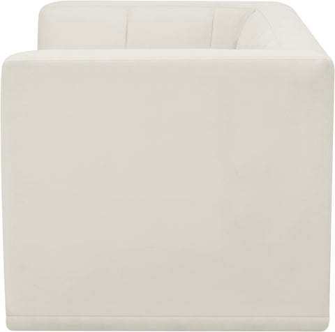 Destiny Cream Velvet Modular Sofa S68