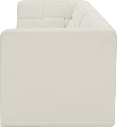 Destiny Cream Velvet Modular Sofa S68