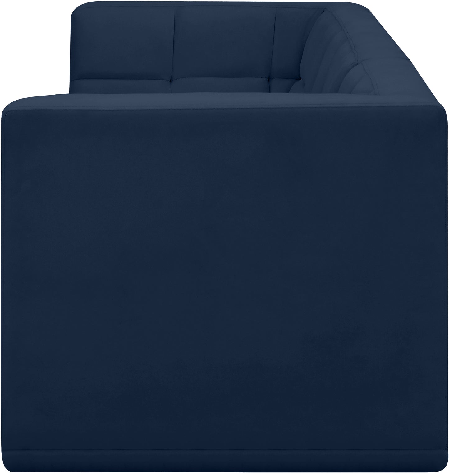 destiny navy velvet modular sofa s128