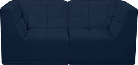 Destiny Navy Velvet Modular Sofa S68