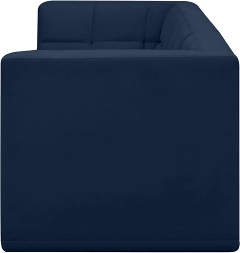 Destiny Navy Velvet Modular Sofa S98