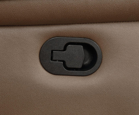 Gigi Upholstered Tufted Back Motion Loveseat