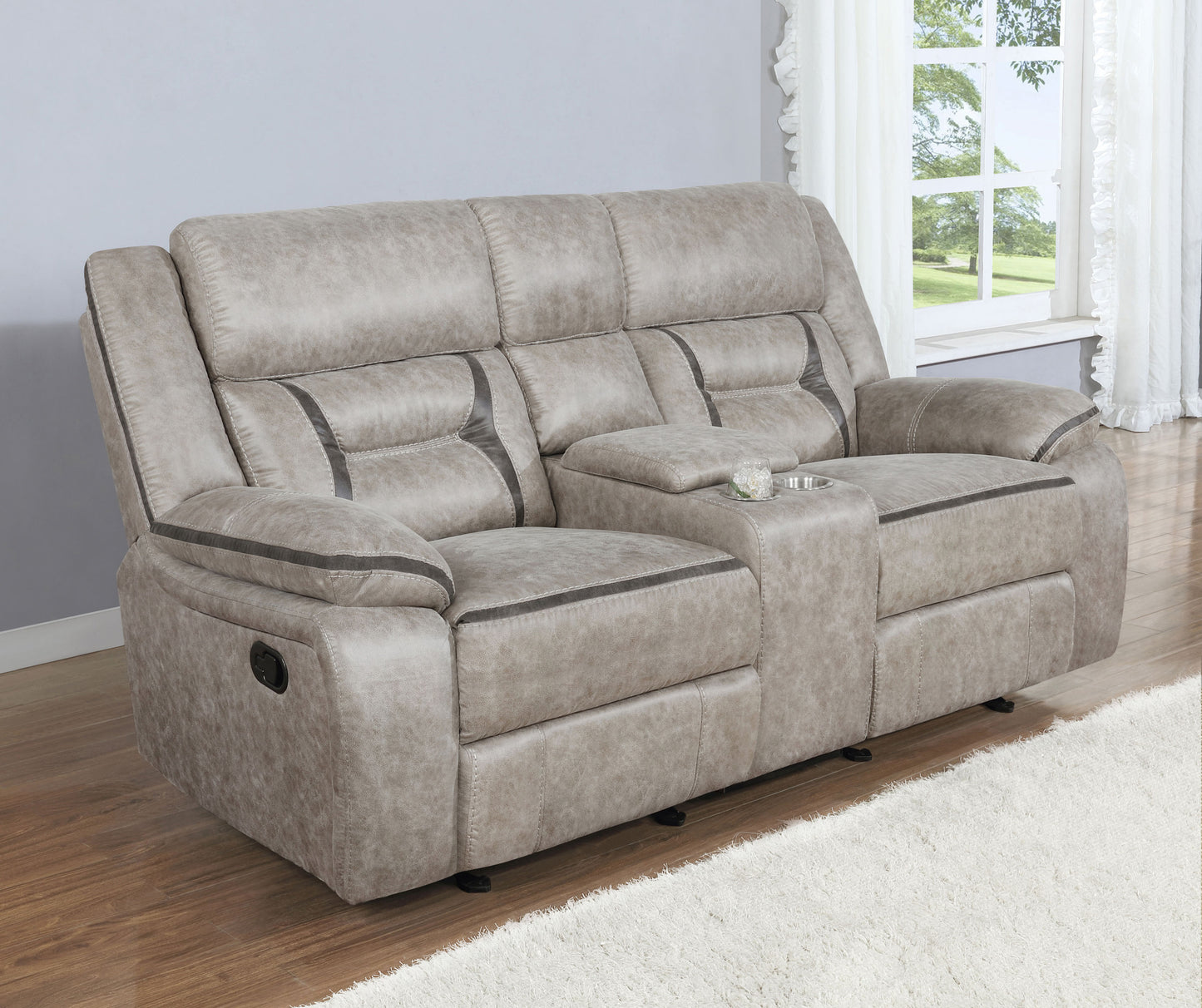 2 pc motion sofa set