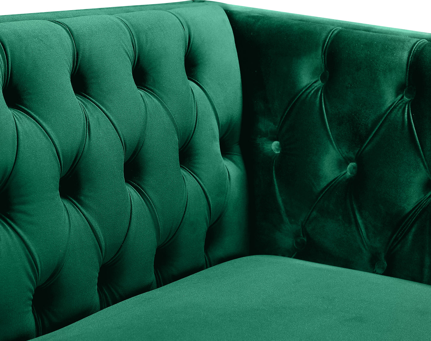 alexander green velvet chair c