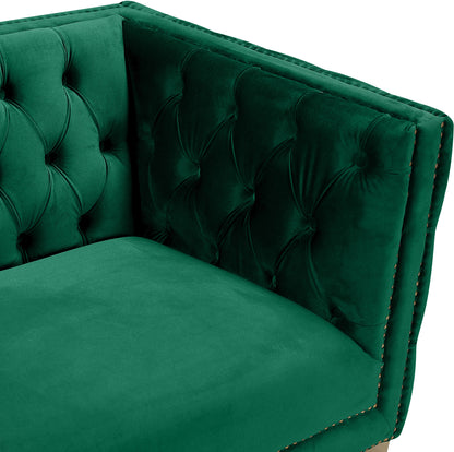 Alexander Green Velvet Loveseat L