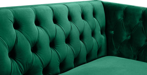 Alexander Green Velvet Sofa S