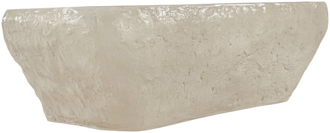 Talia Beige Concrete Indoor/Outdoor Coffee Table, 1 Piece