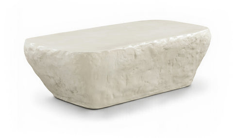 Talia Taupe Concrete Indoor/Outdoor Coffee Table, 1 Piece