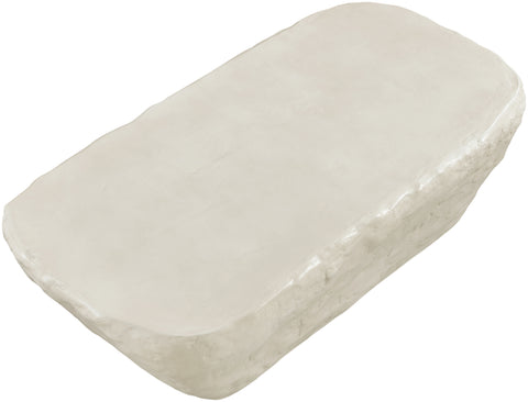 Talia Taupe Concrete Indoor/Outdoor Coffee Table, 1 Piece