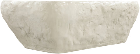 Talia Taupe Concrete Indoor/Outdoor Coffee Table, 1 Piece