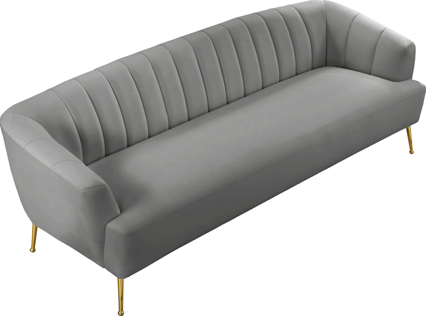 liam grey velvet sofa s