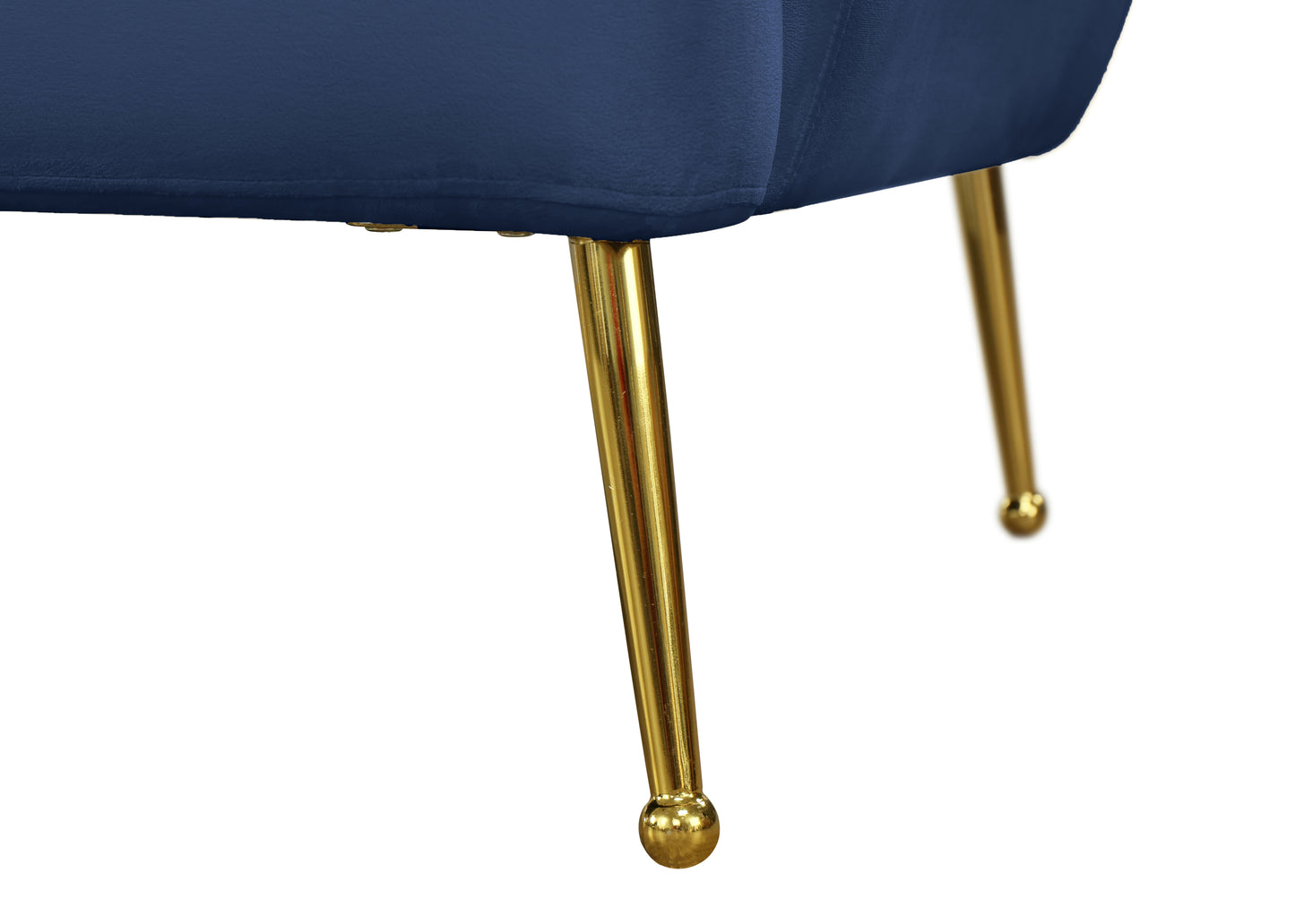 liam navy velvet chair c