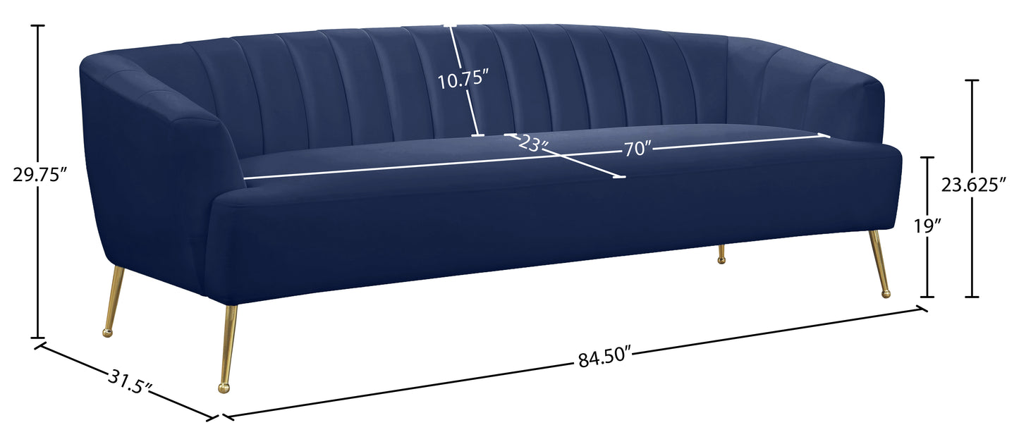 liam navy velvet sofa s