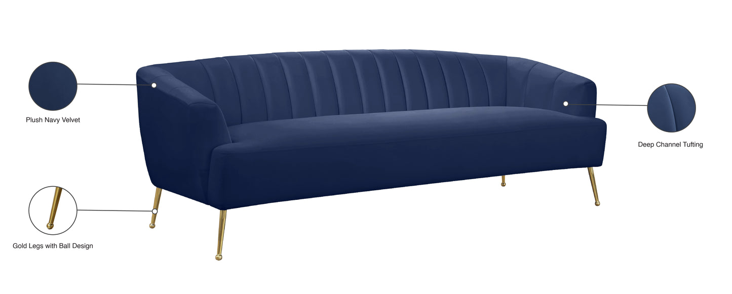 liam navy velvet sofa s