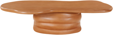 Olive Terracotta Concrete Indoor/Outdoor Coffee Table, 1 Piece