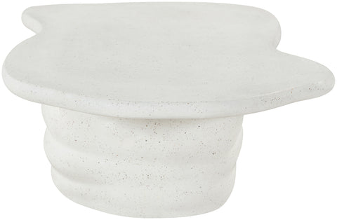 Olive Terrazzo Concrete Indoor/Outdoor Coffee Table, 1 Piece