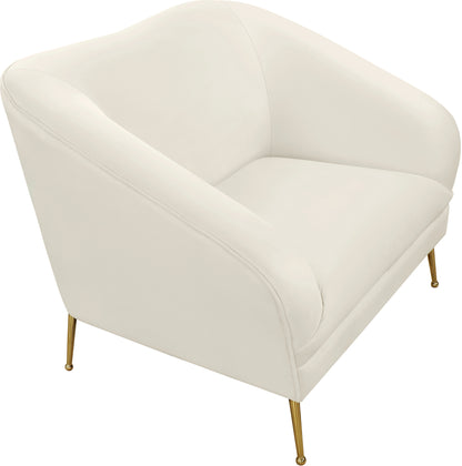 Blair Cream Velvet Chair C