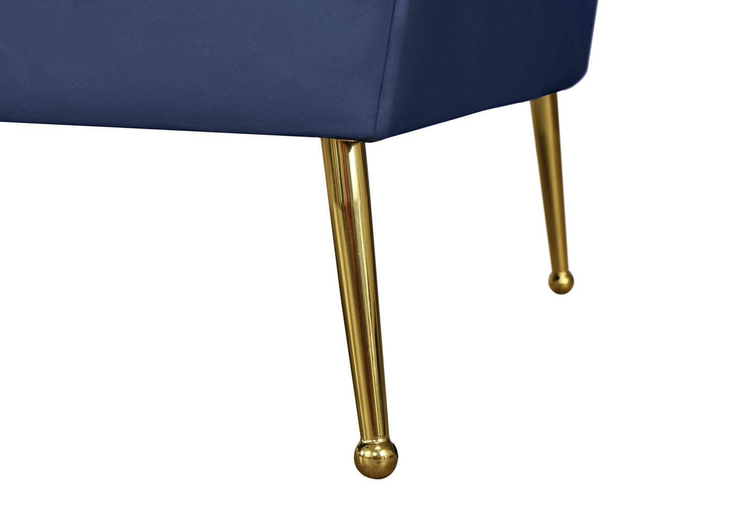 blair navy velvet chair c