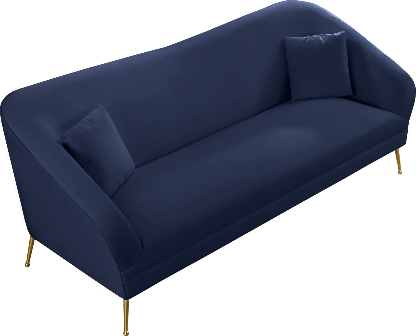 blair navy velvet sofa s