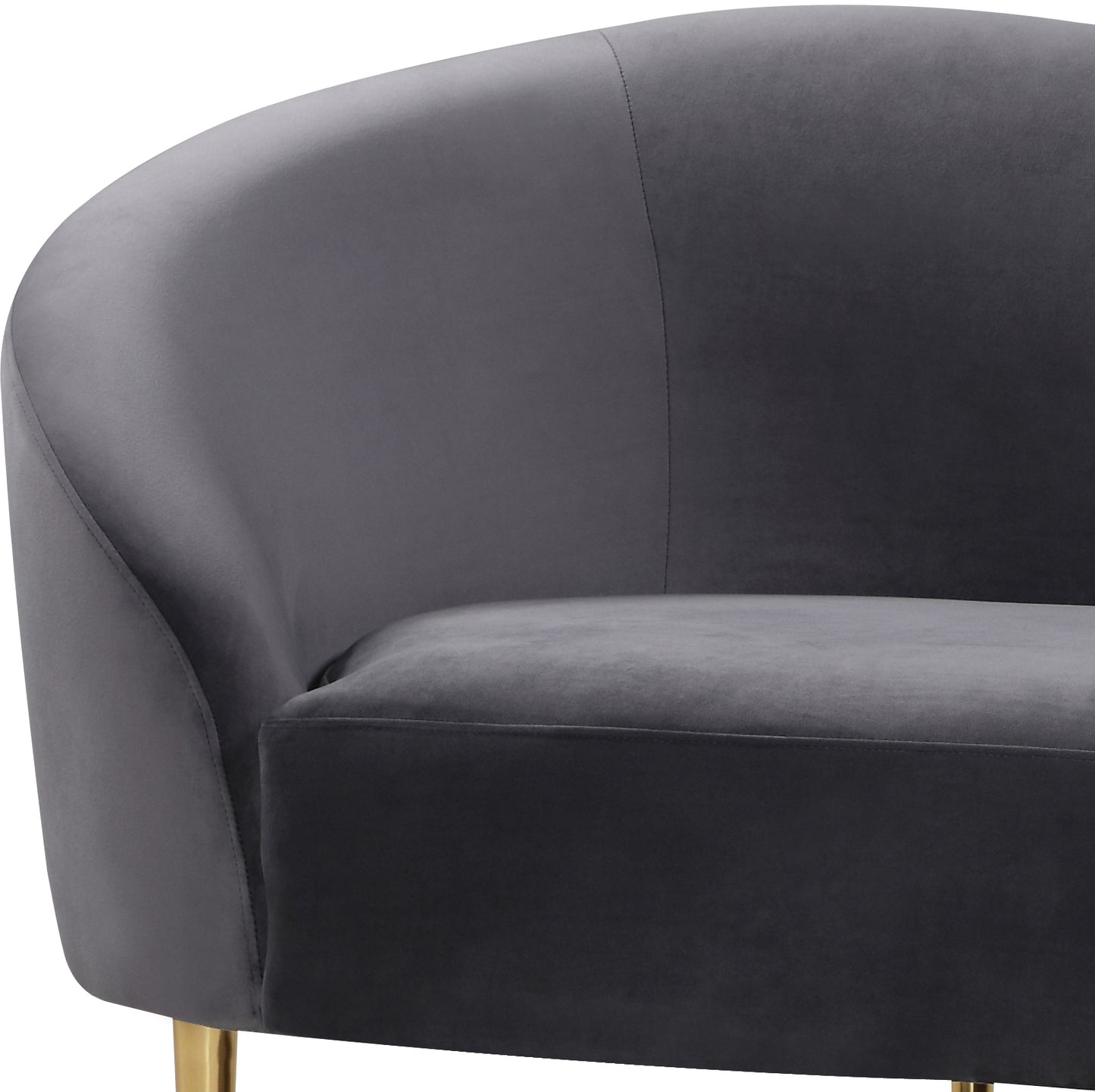 maddox grey velvet sofa s