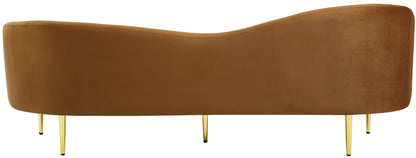 Maddox Saddle Velvet Sofa S