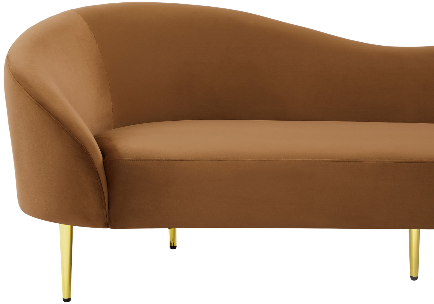 maddox saddle velvet sofa s