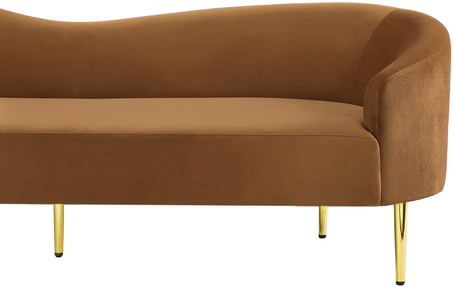 maddox saddle velvet sofa s