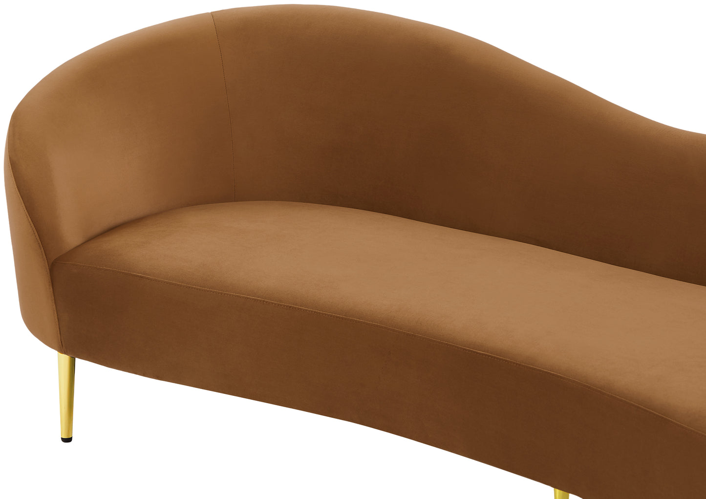 maddox saddle velvet sofa s