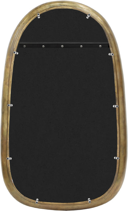 Pavilion Brass Mirror