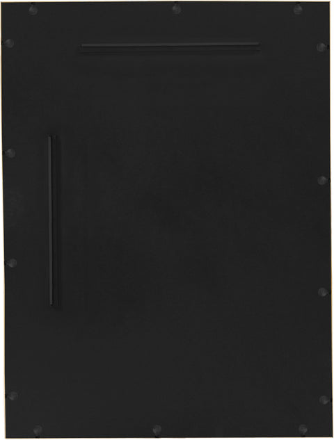 Jessa 48" Gold Iron Frame Mirror, 1 Piece