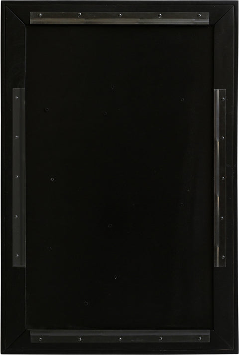 Darcy Black / Natural Mango Wood Wall Art, 4-Piece