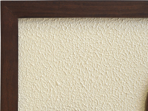 Darcy Brown Mango Wood Wall Art, 4-Piece