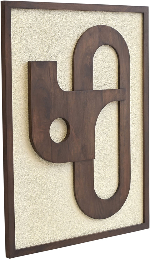 Darcy Brown Mango Wood Wall Art, 2-Piece (Style 2)